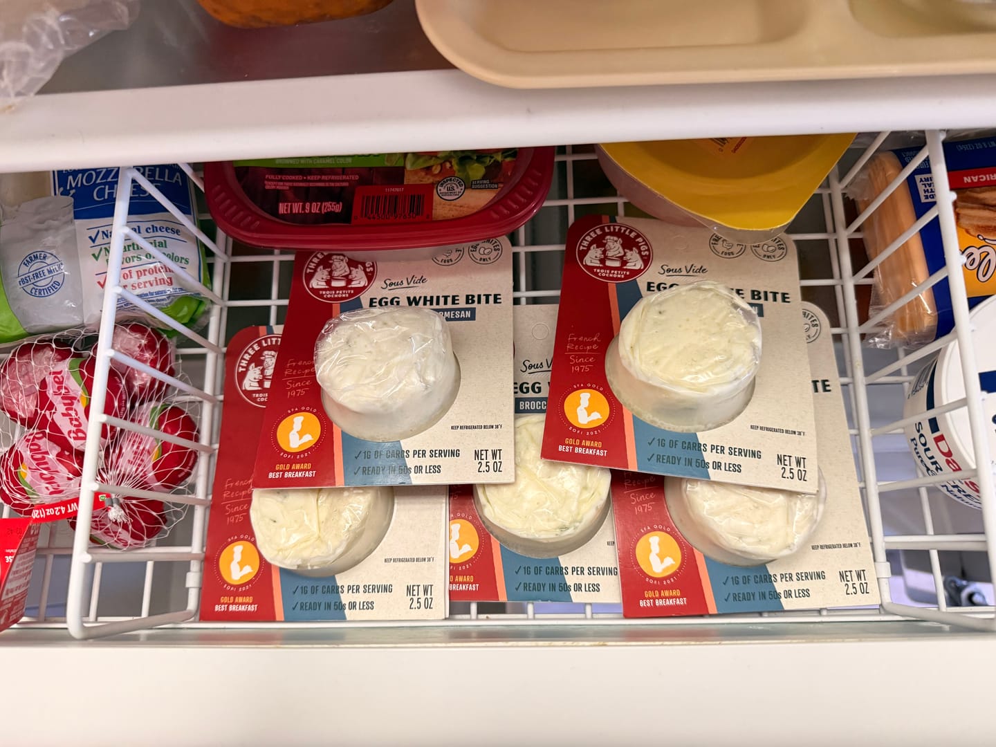 Customer photo review of Sous-Vide Egg White Bites With Broccoli and Parmesan (Unit)