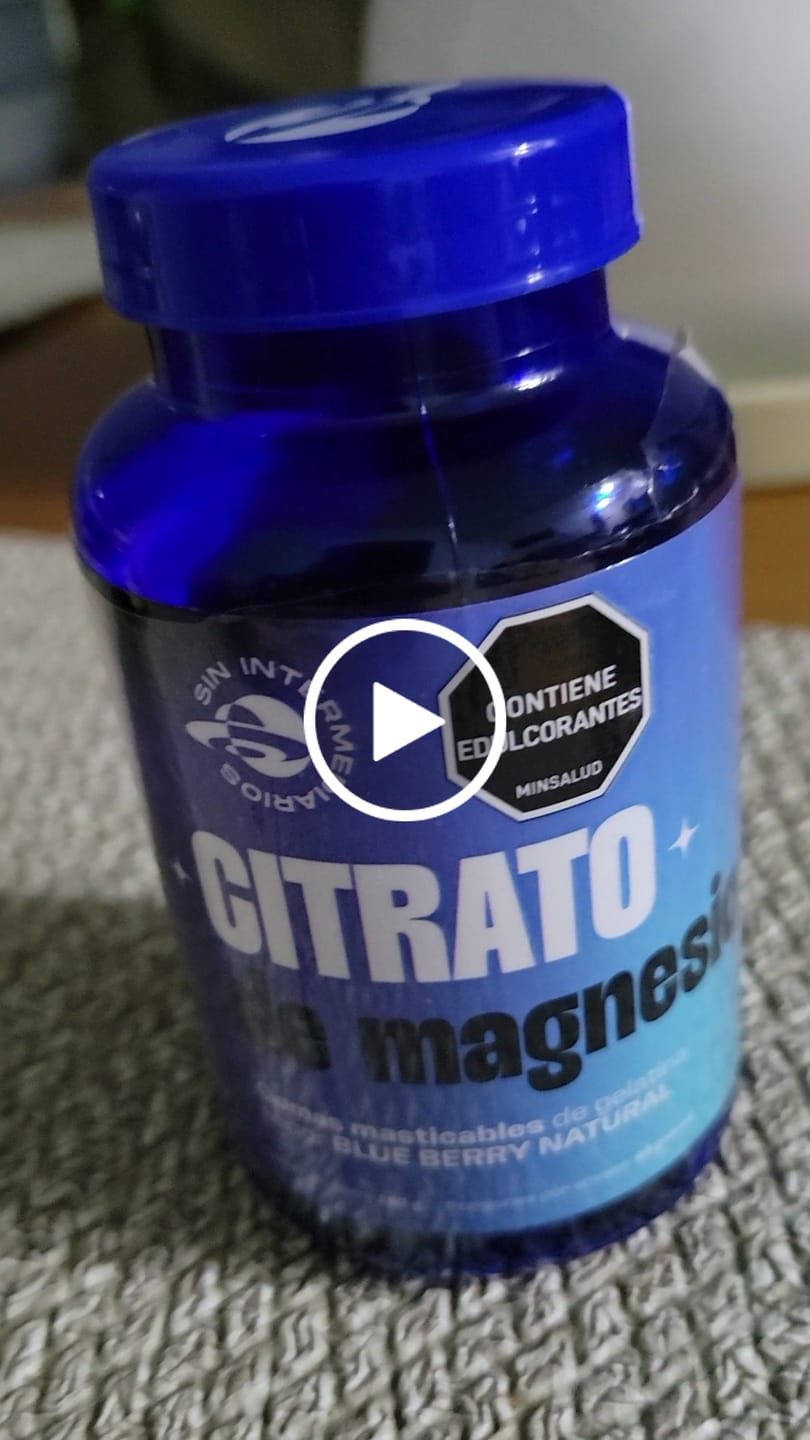 Customer video review of Gomas con Citrato de Magnesio