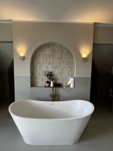 Customer photo review of Petra | Wall Sconces