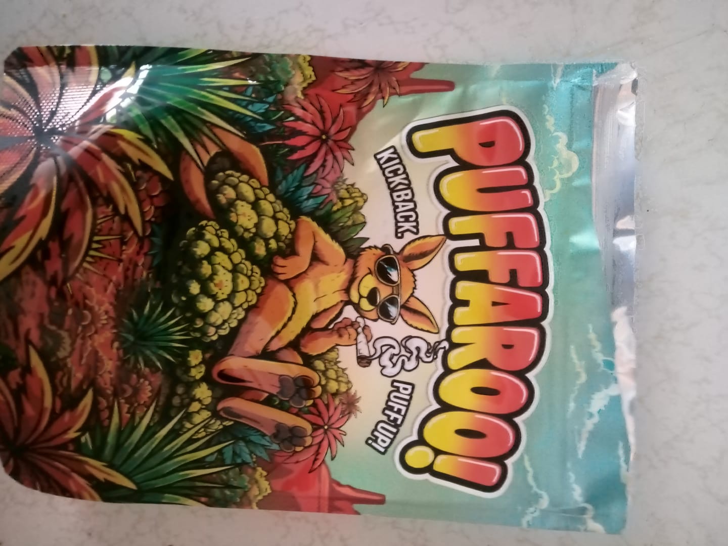 Customer photo review of Puffaroo - Blueberry Headband - 28 Grams - Hybrid