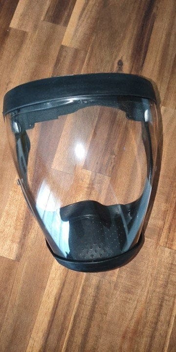 Customer photo review of Visière de protection intégrale anti-buée