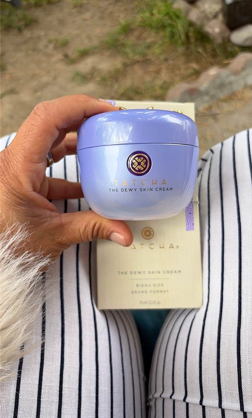 Customer photo review of The Dewy Skin Cream
