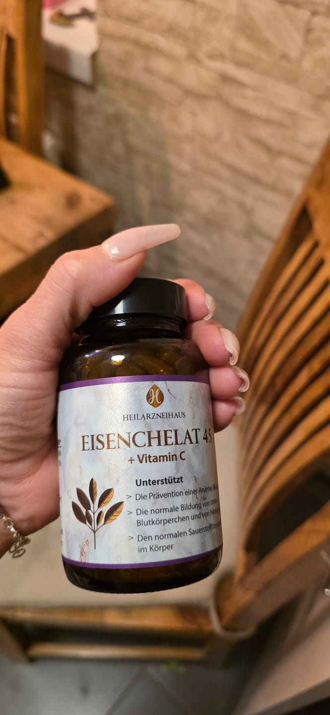 Customer photo review of Eisen 45 mg + Vitamin C hochdosiert Kapseln