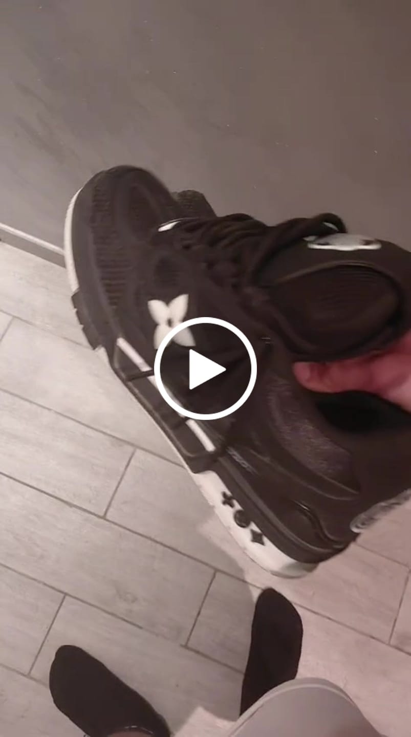 Customer video review of Sneakers LV Skate Nera/Bianca
