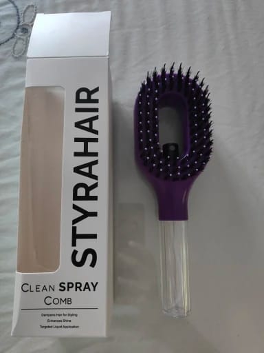 Customer photo review of Scalvée™ Anti-Frizz Hair Brush