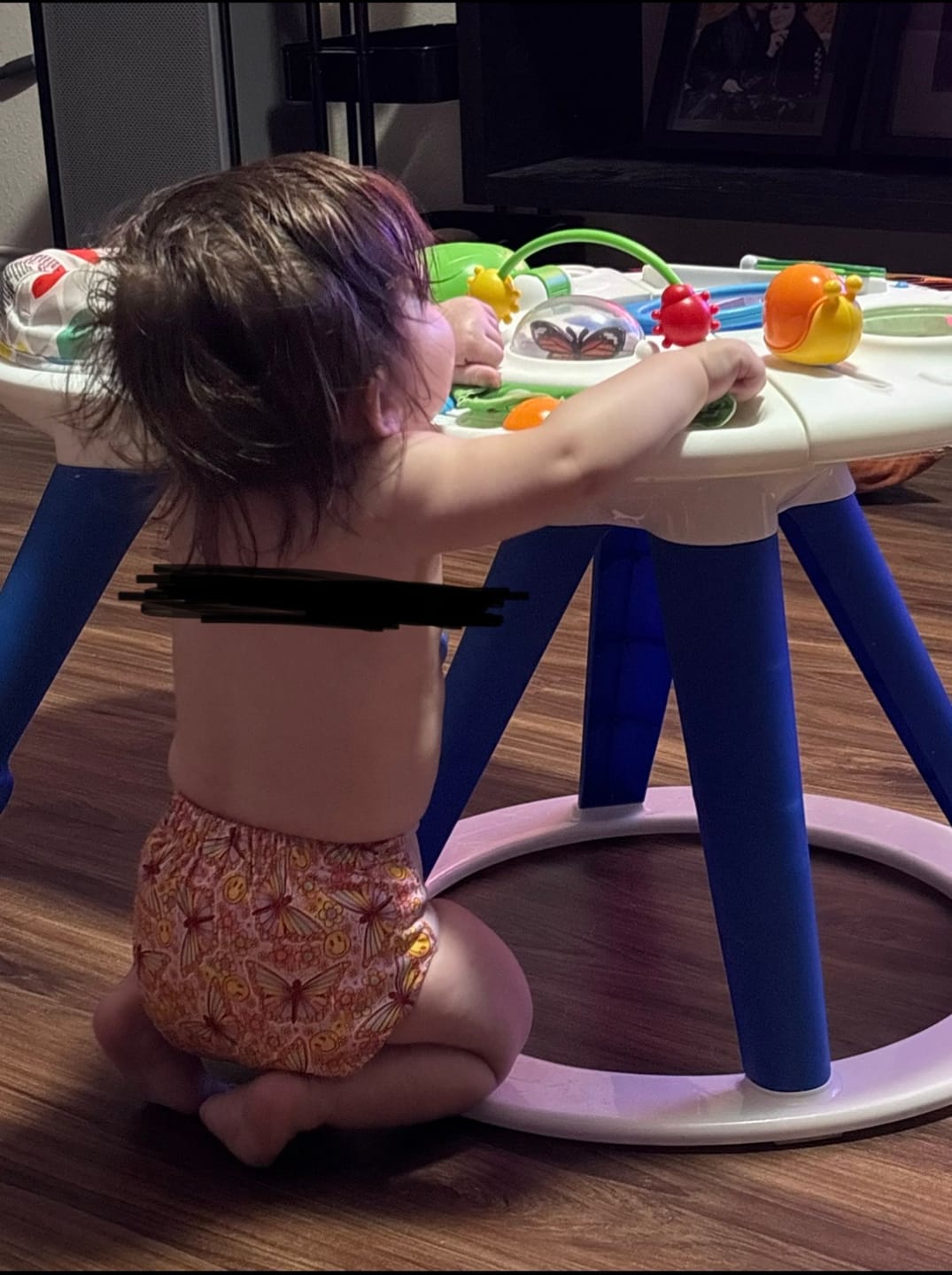 Customer photo review of The Ultimate - Hook & Loop One Size AIO Reusable Cloth Diaper