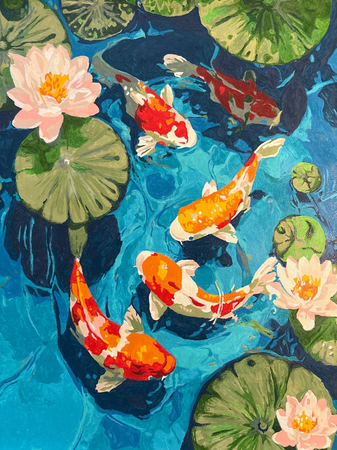 Customer photo review of Surprise Painting | Paint by Numbers