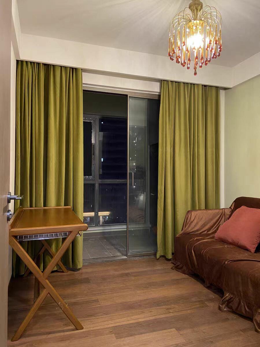 Customer photo review of Crystal Waterfall Chandelier, Gold-Finish Brass, 50 cm