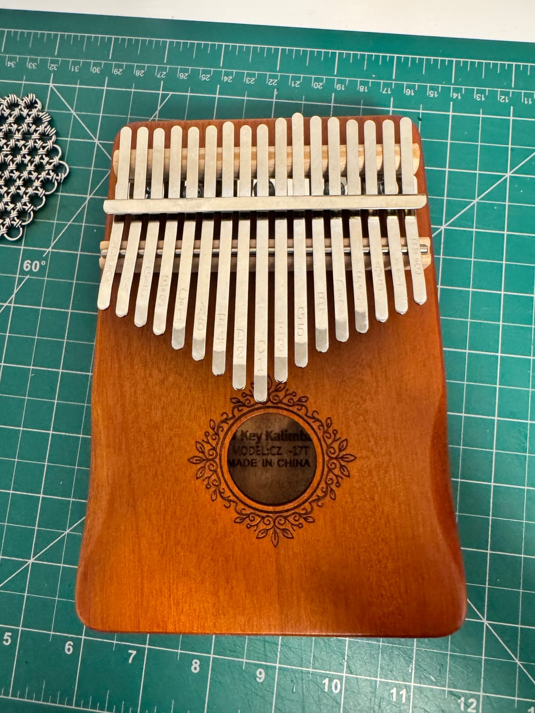 Customer photo review of Kalimba 17 Key Classic Natural