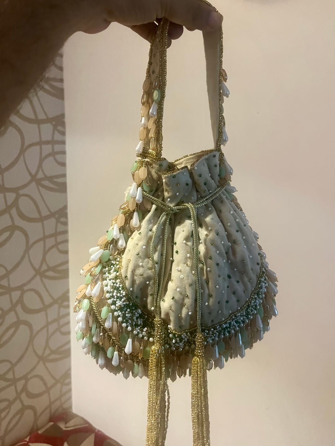 Customer photo review of The Zareen Potli Bag