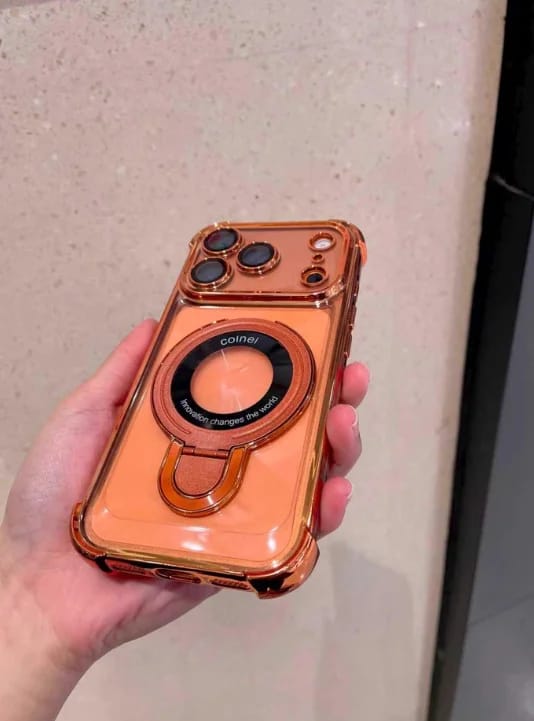 Customer photo review of Coque iPhone anti-chute à anneau invisible Airluma