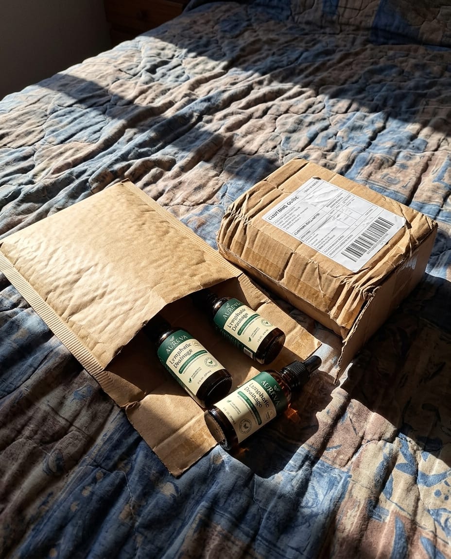 Customer photo review of Aureva - Suplemento Drenador Linfático