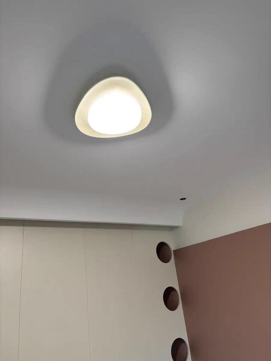 Customer photo review of Resin Disc Ceiling Light in Green or Beige, 36 cm or 46 cm