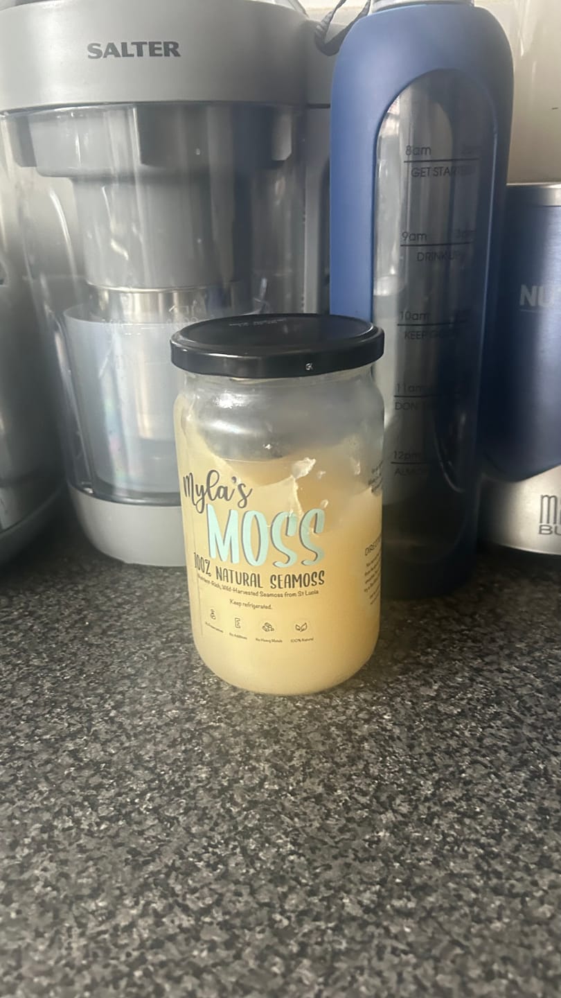 Customer photo review of Seamoss Gel