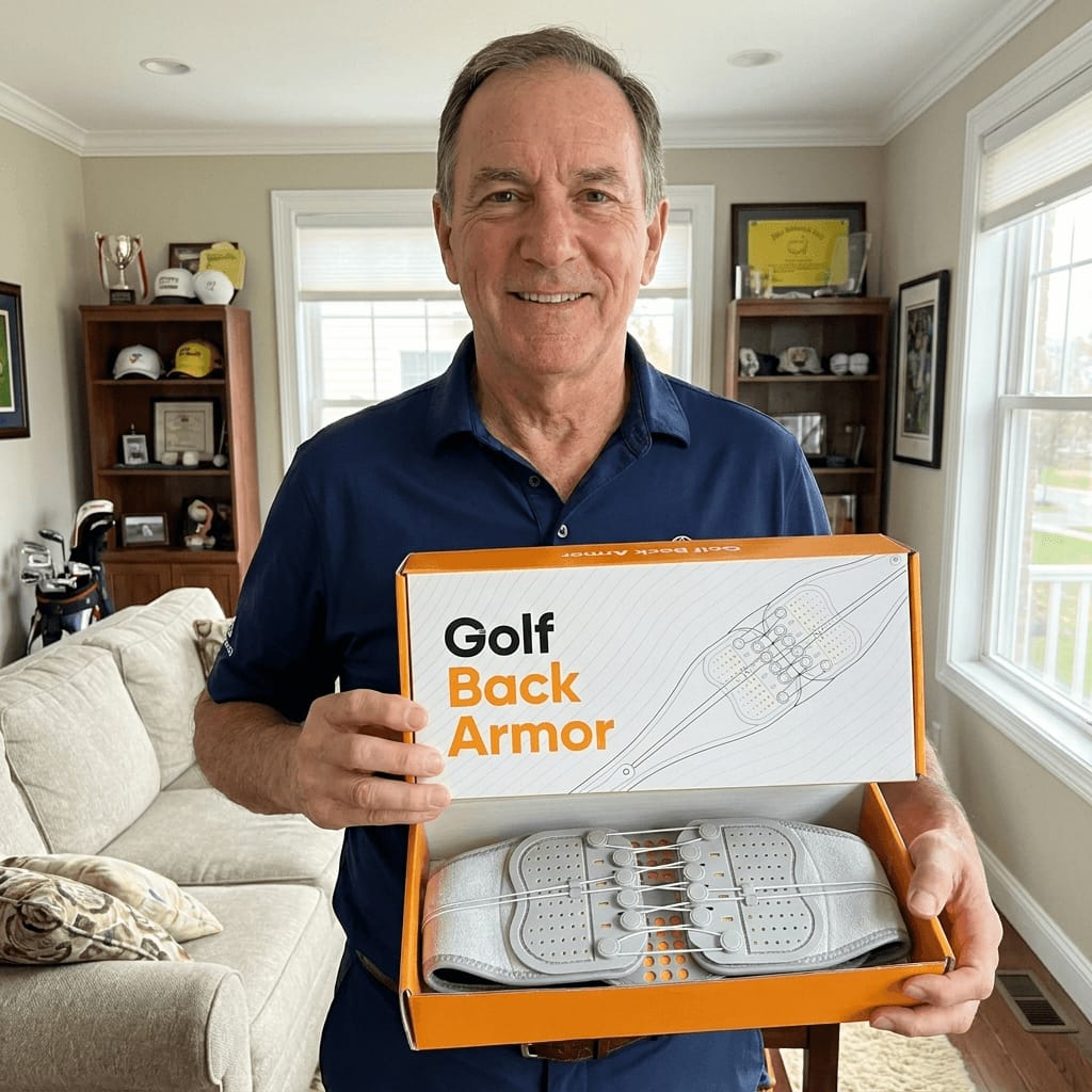 Customer photo review of Golf Back Armor