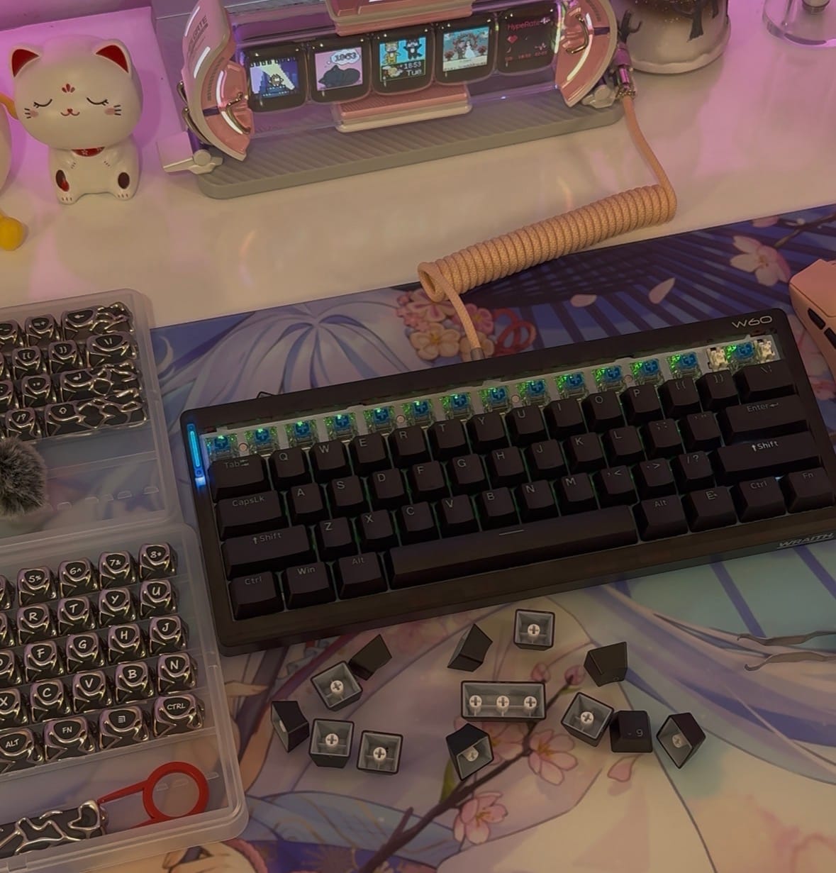 Customer photo review of Wraith W60 Klavye (Manyetik Switch / HE)
