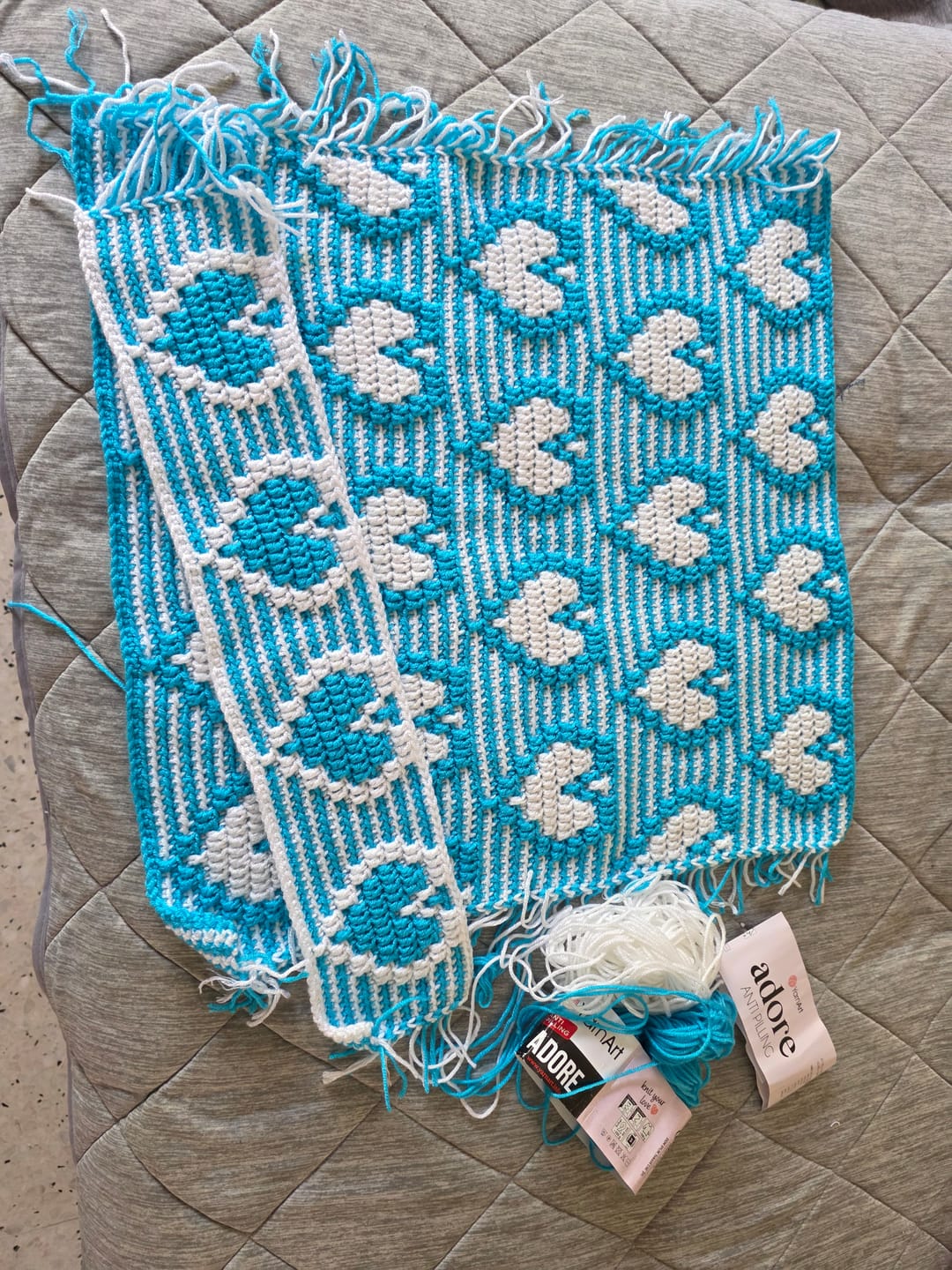 Customer photo review of YarnArt Adore