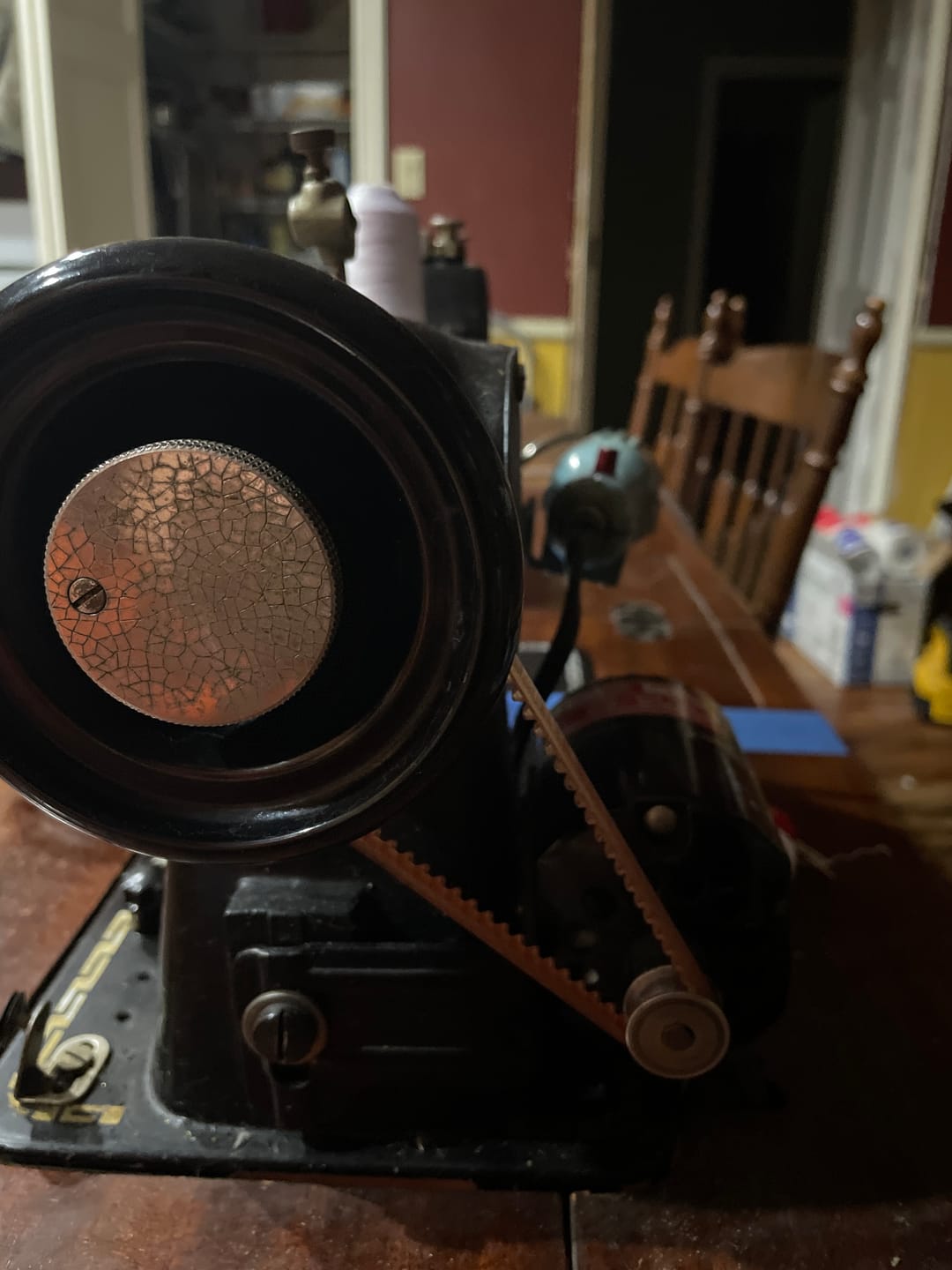 Customer photo review of Sewing Machine Lug Belt