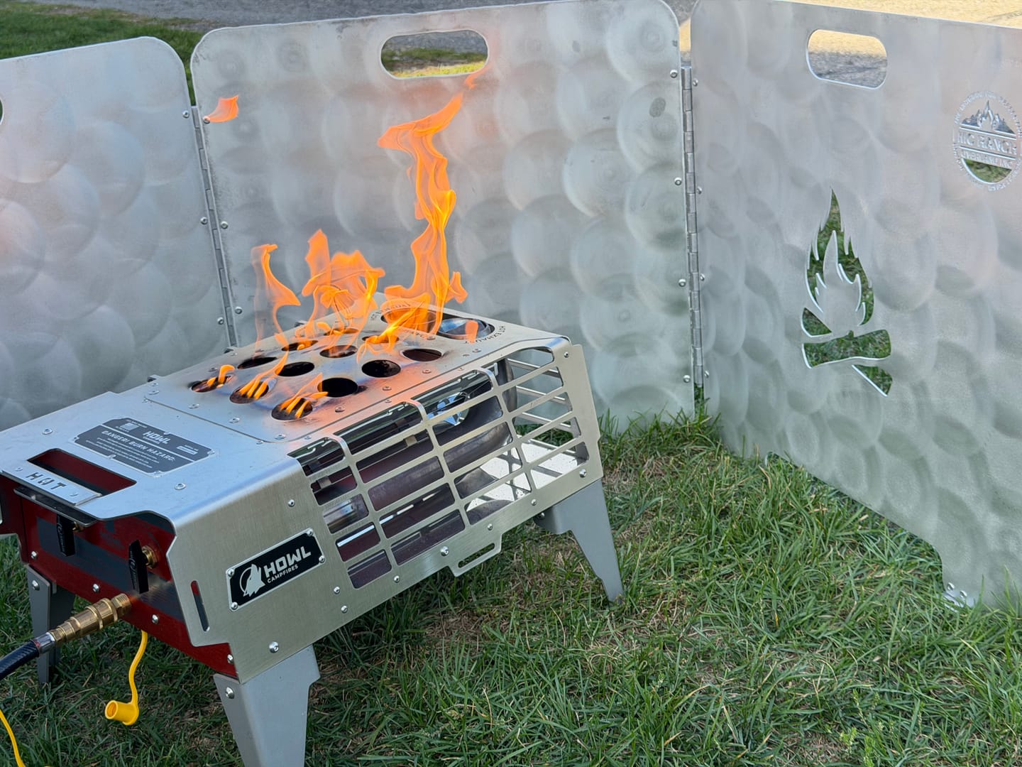 Customer photo review of The Original Fire Reflector