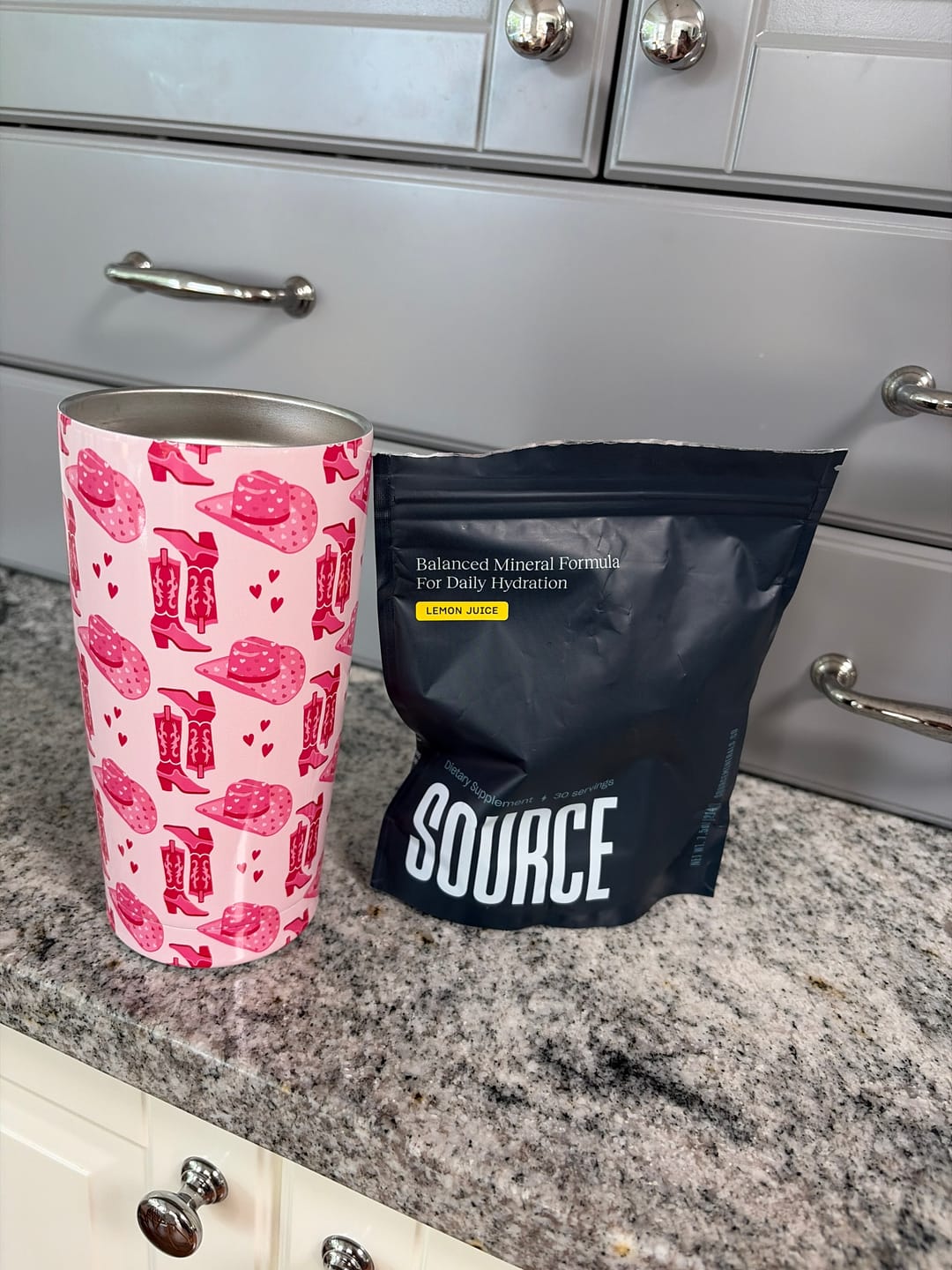Customer photo review of Essential Mineral Mix Lemon