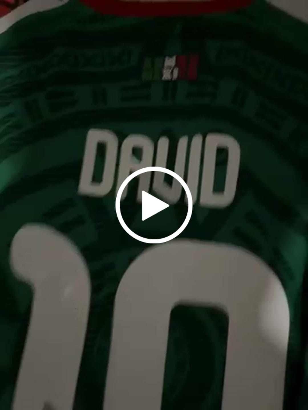 Foto de cliente con México 2026 Local Versión Jugador
