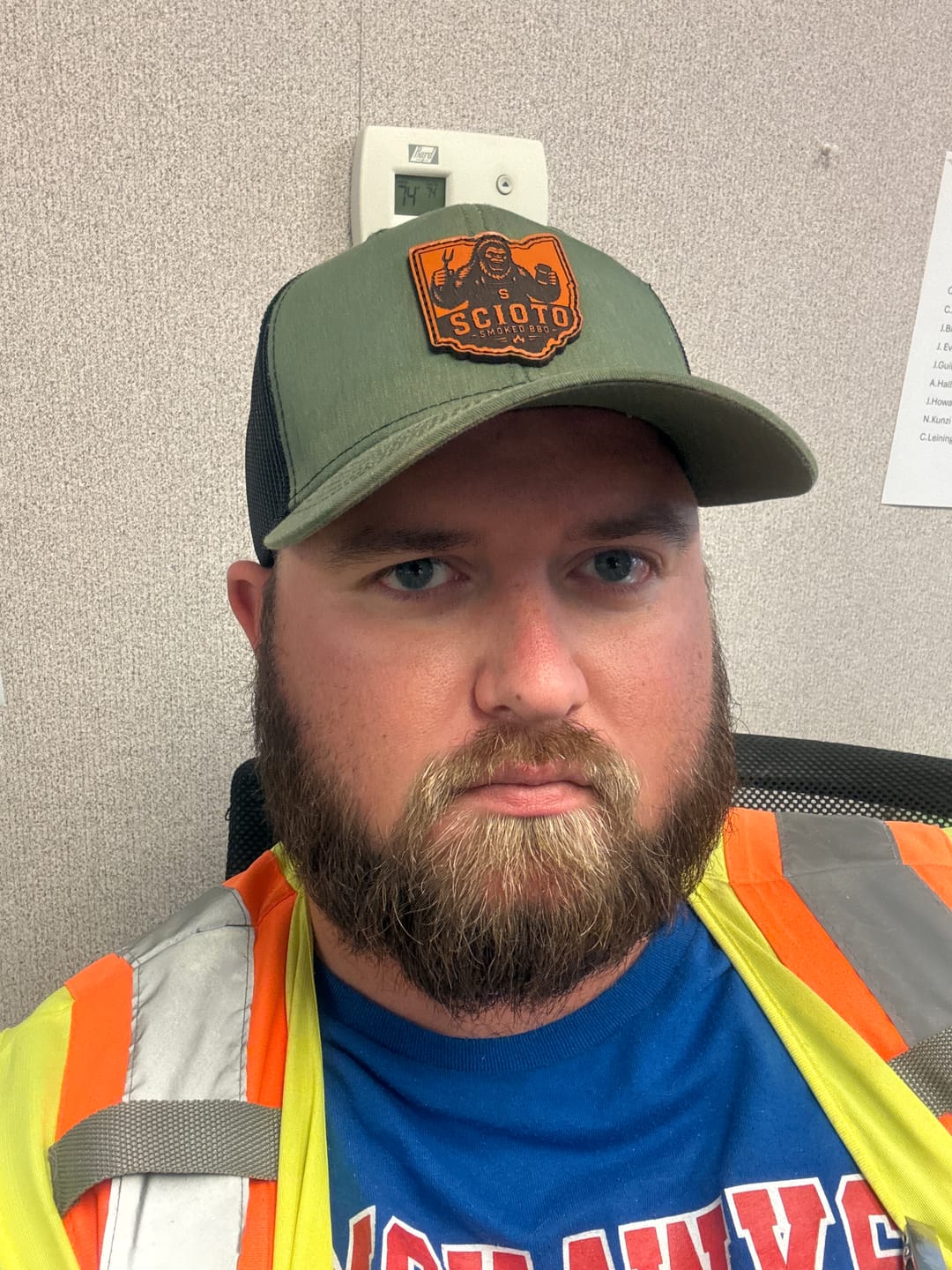Customer photo review of Richardson 112 Custom Leather Patch Hats