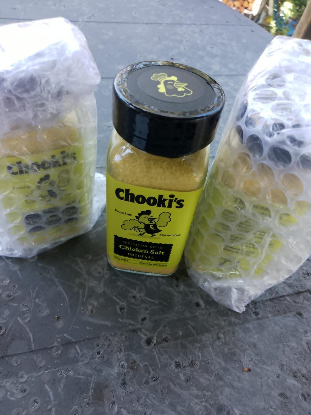 Customer photo review of Chooki's Original Chicken Salt 100g