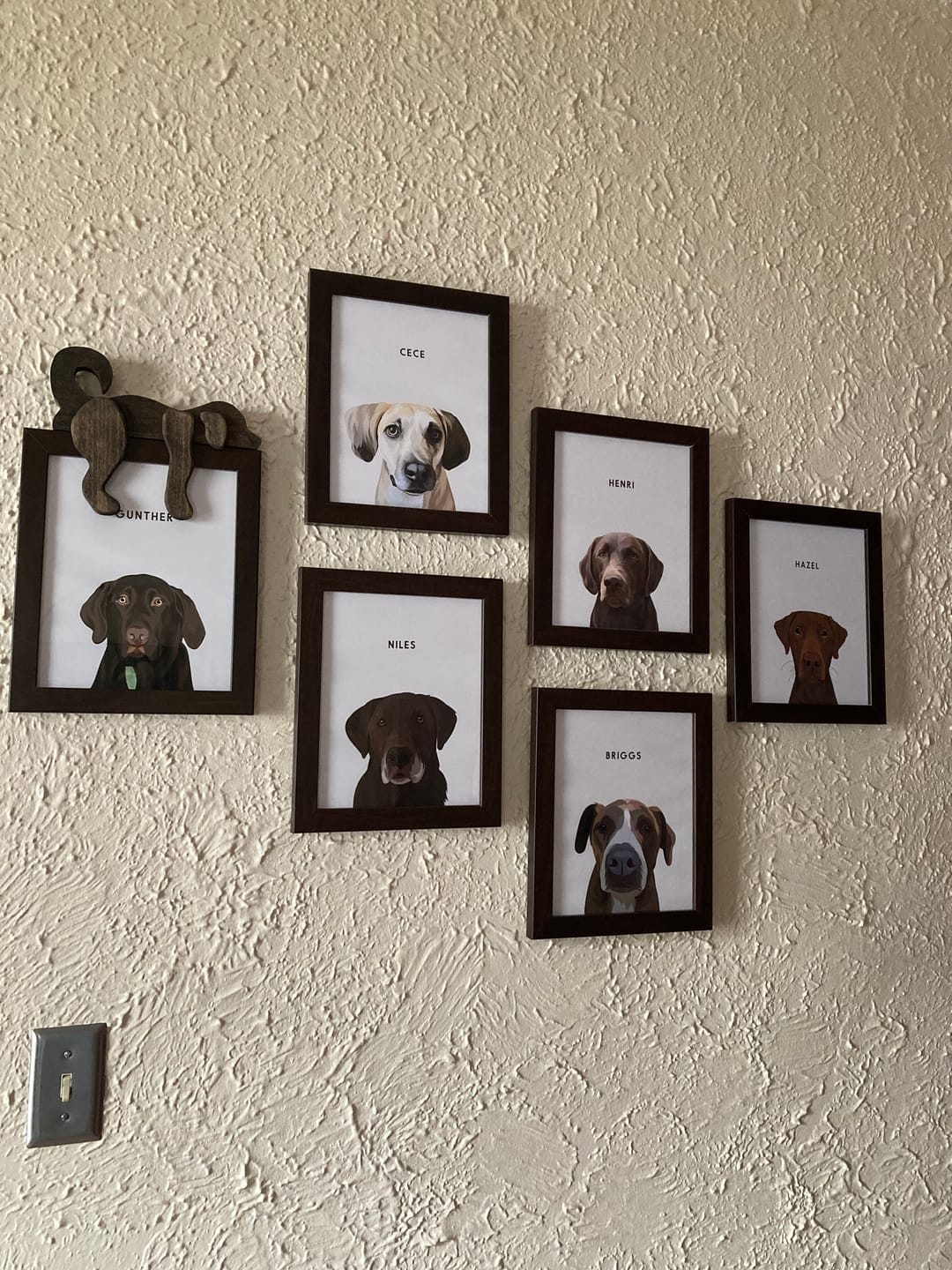 Customer photo review of Custom One Pet Portrait