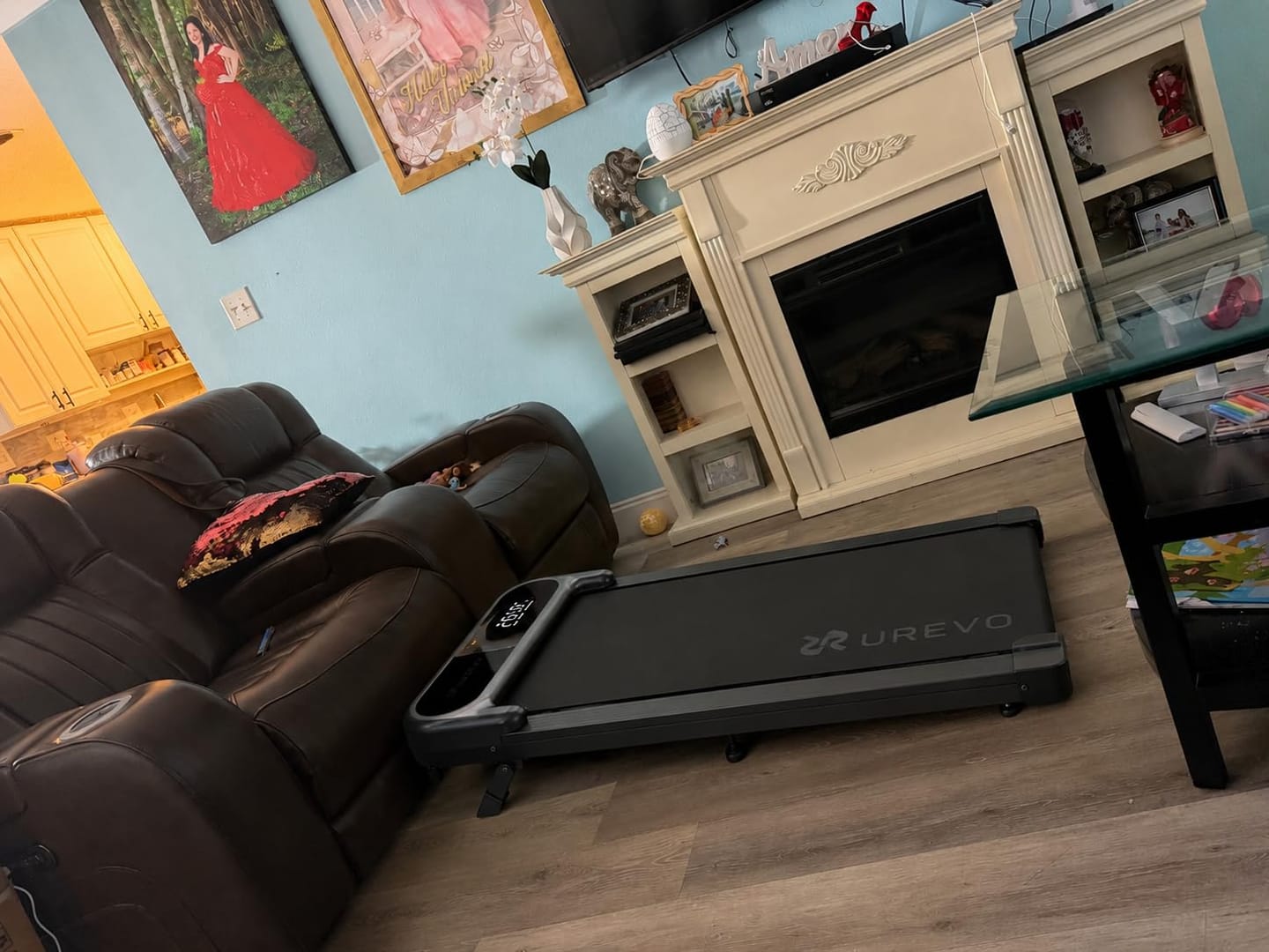 Customer photo review of UREVO SpaceWalk E1L Pro Smart Walking Pad