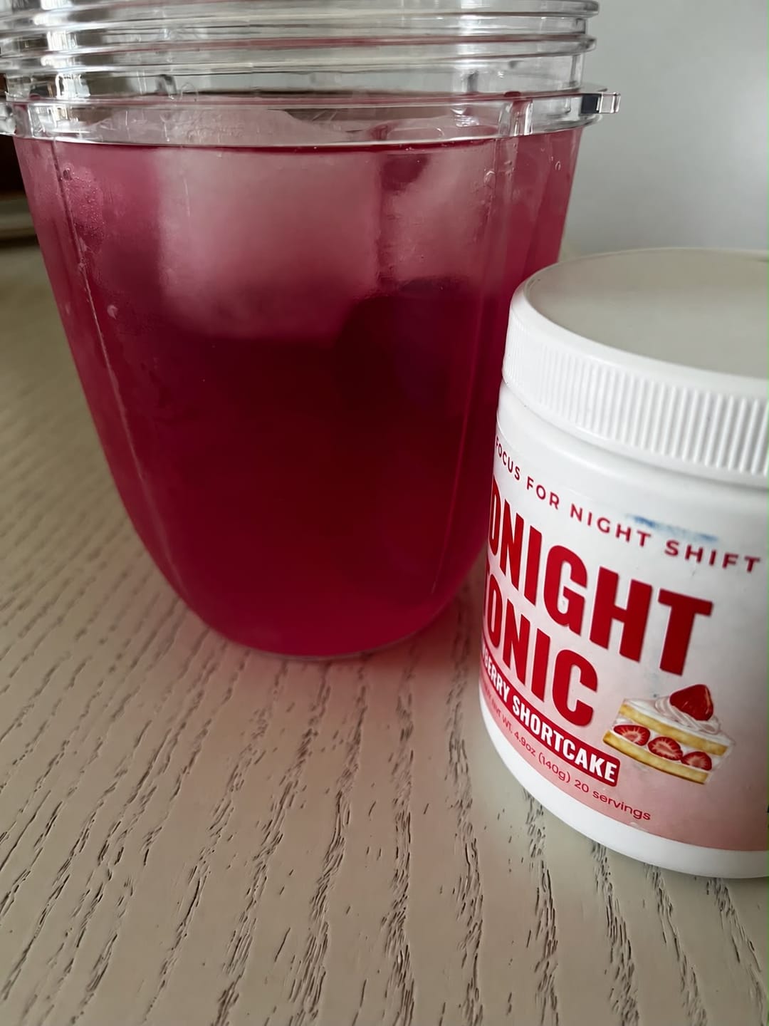 Customer photo review of Midnight Tonic - Tropical Blue