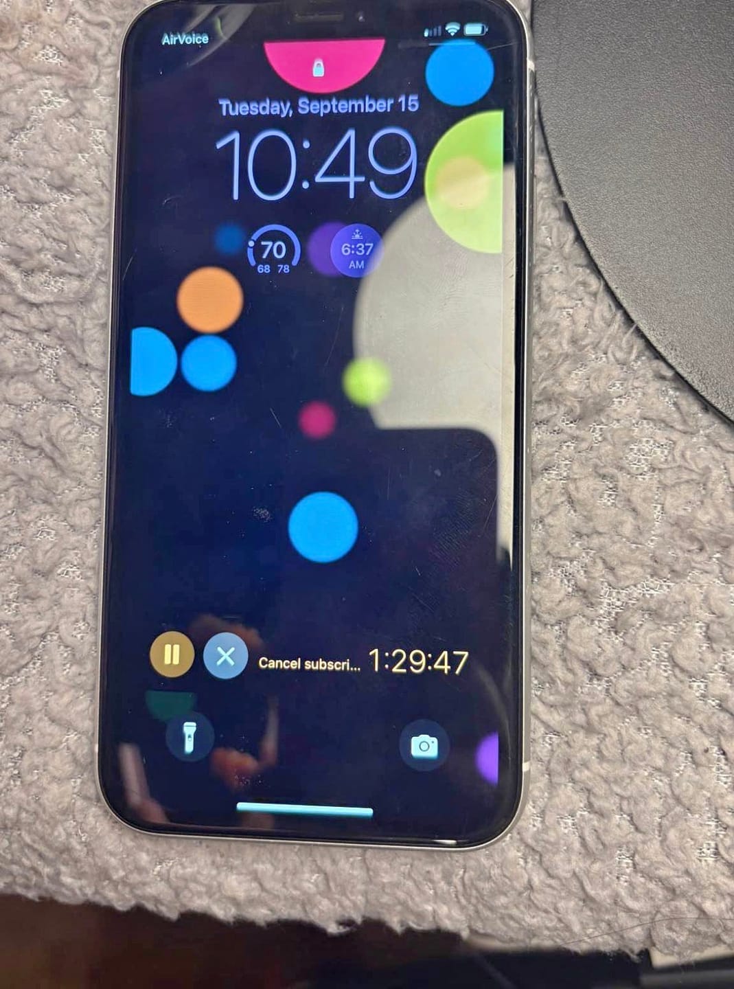 Customer photo review of iPhone XR