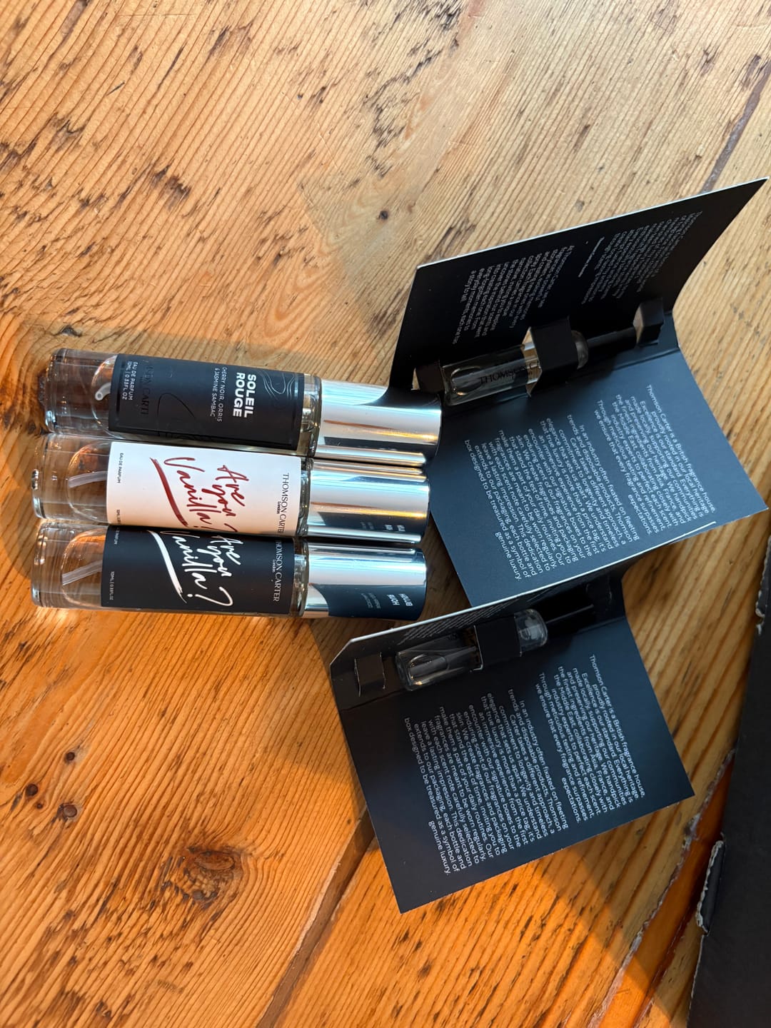 Customer photo review of Mr Carter | Eau de Parfum | 2ml