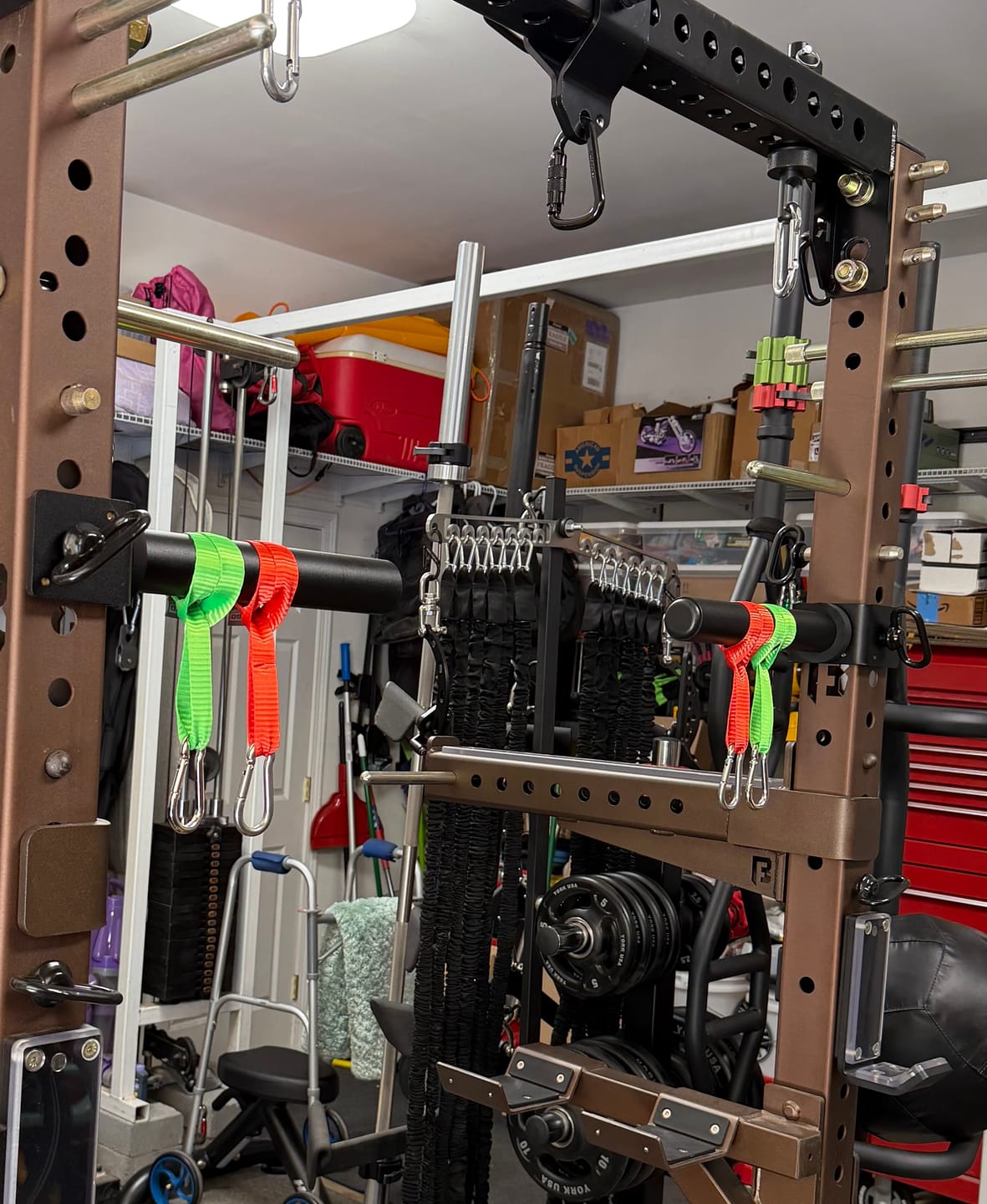Customer photo review of Adjustable Plate Storage
