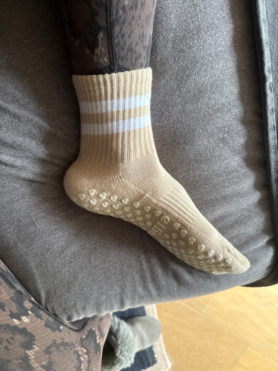 Customer photo review of Grip Stripes - Matcha