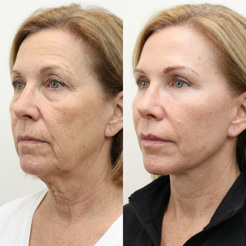 Customer photo review of 5-Minute Sculpting PDRN Cream