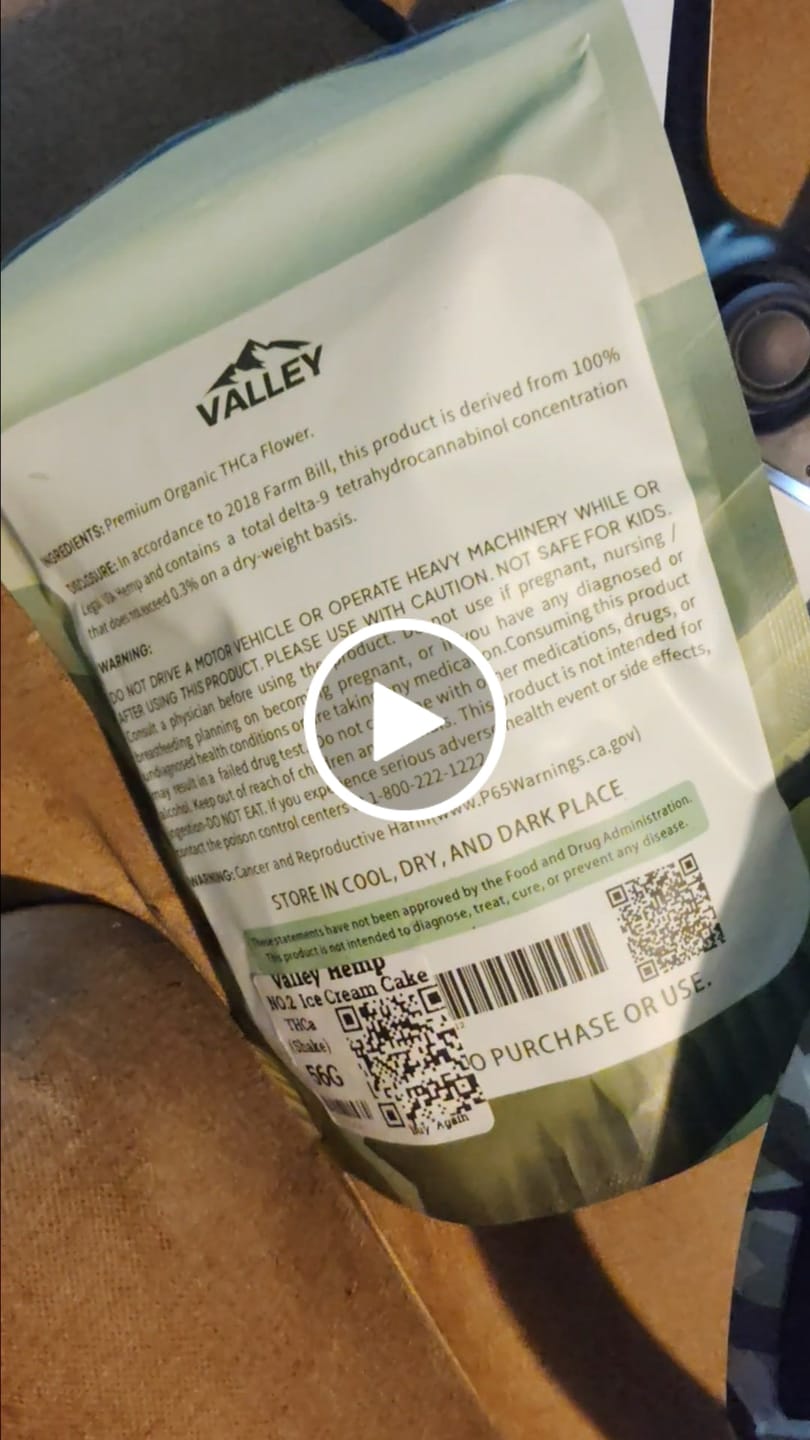 Customer video review of (Buy 1 Get 2 Free) No2 New. Ice Cream Cake THCa Shake