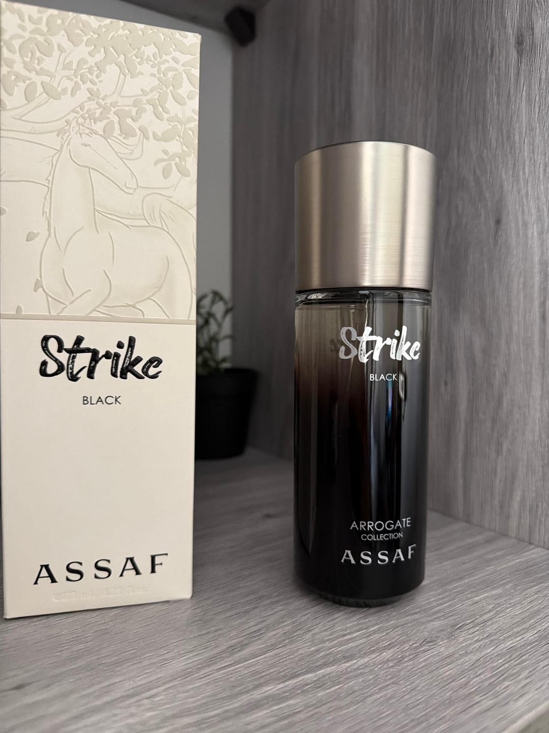Customer photo review of ASSAF STRIKE BLACK EDP FOR MEN