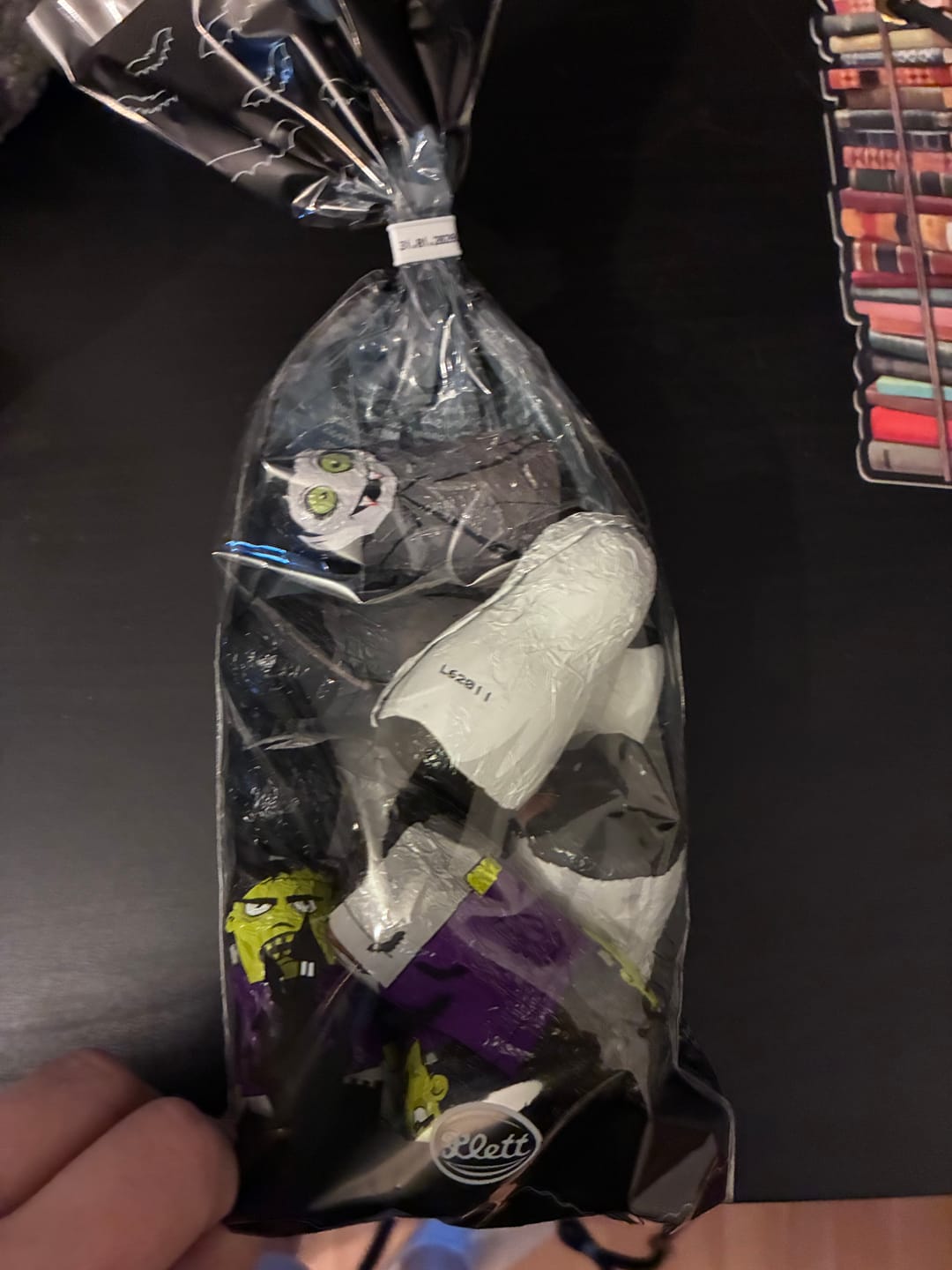 Customer photo review of Halloween Schokolade im Beutel – Figuren & Kugeln