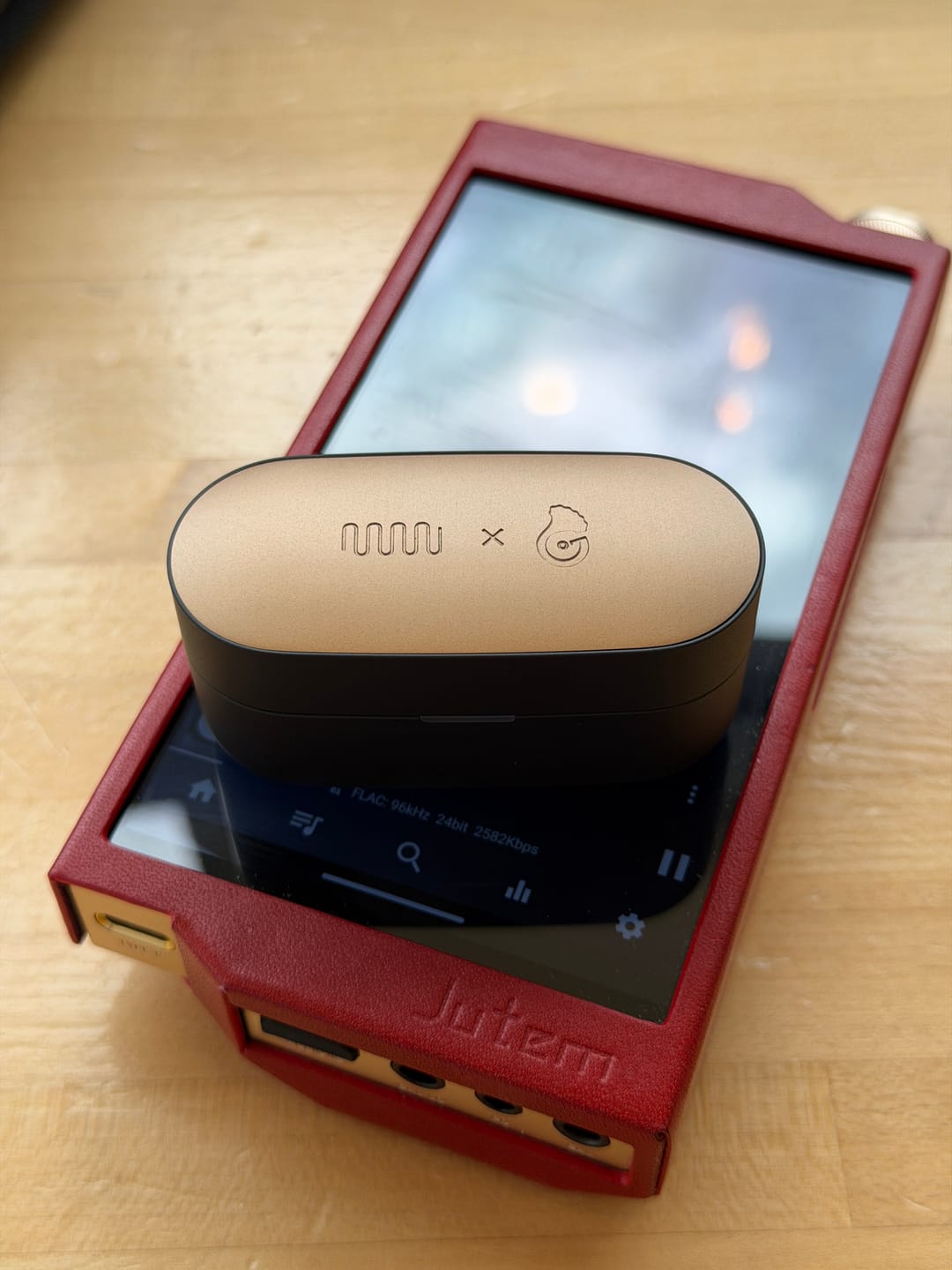 Customer photo review of Status Audio Pro X True Wireless - GoldenSound Edition