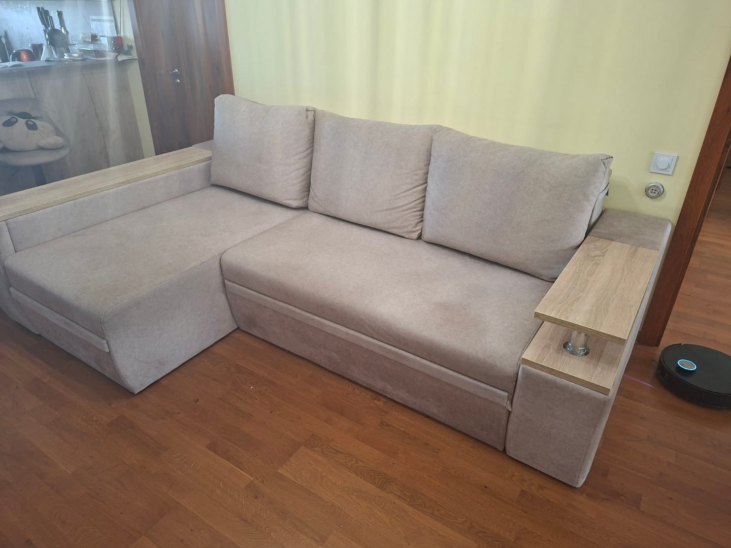Customer photo review of Minkštas kampas Holiday
