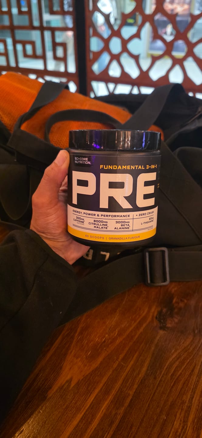 Customer photo review of Fundamental 3-in-1 PRE Granadilla - 300g | 60 scoops (New)