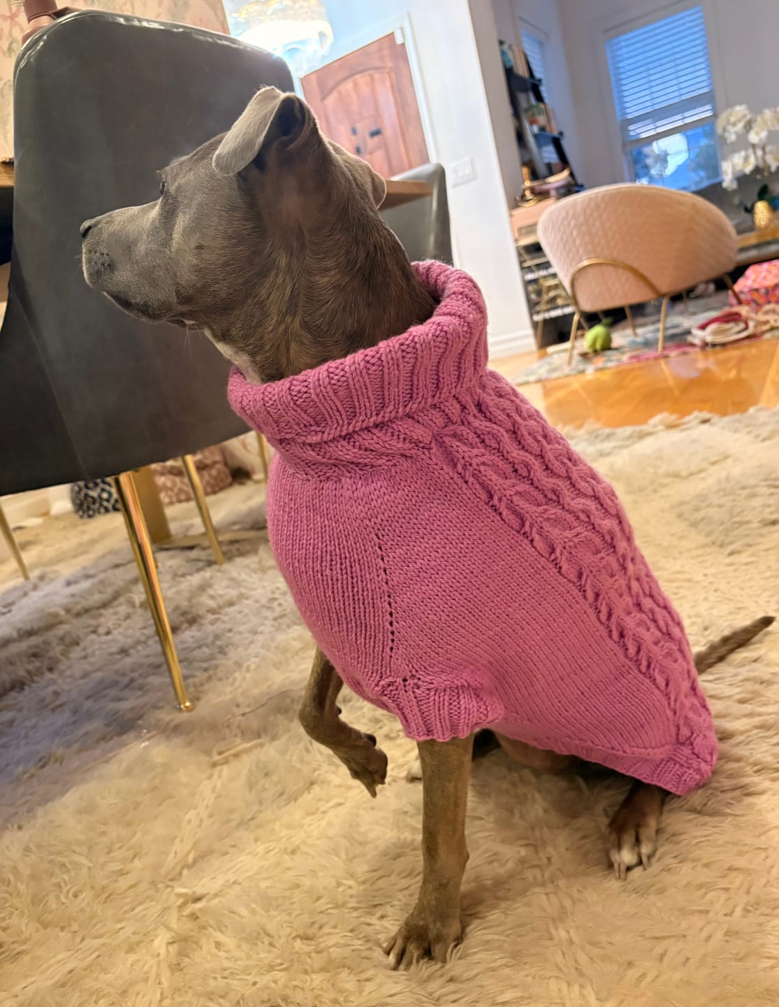 Customer photo review of Worsted