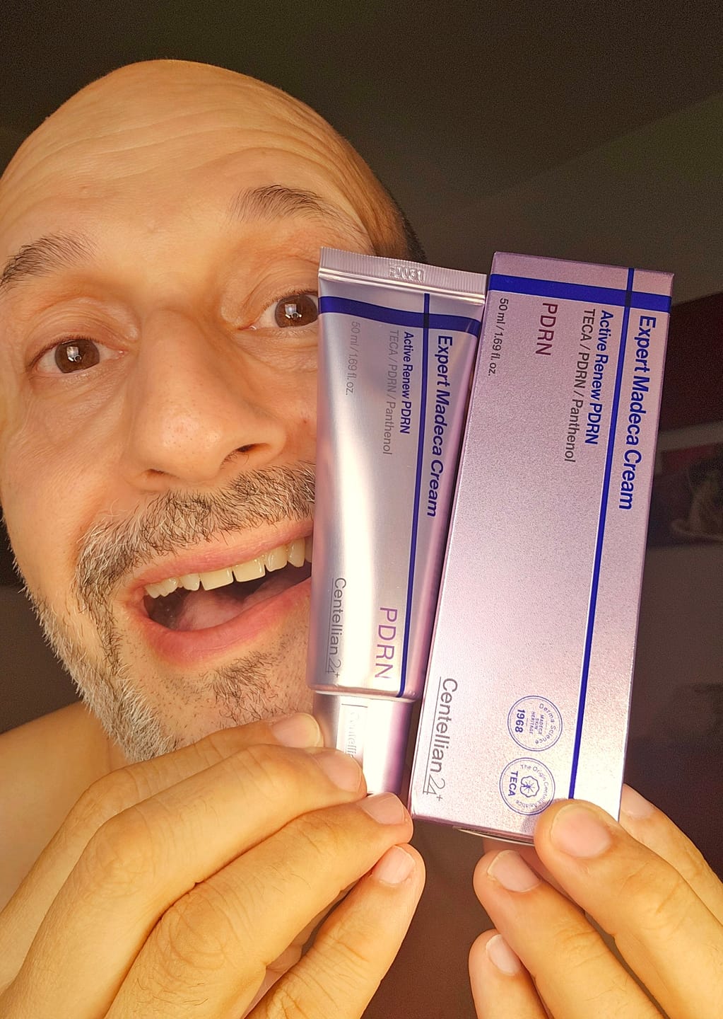 Customer photo review of Expert Madeca Cream Active Renew PDRN 50ml