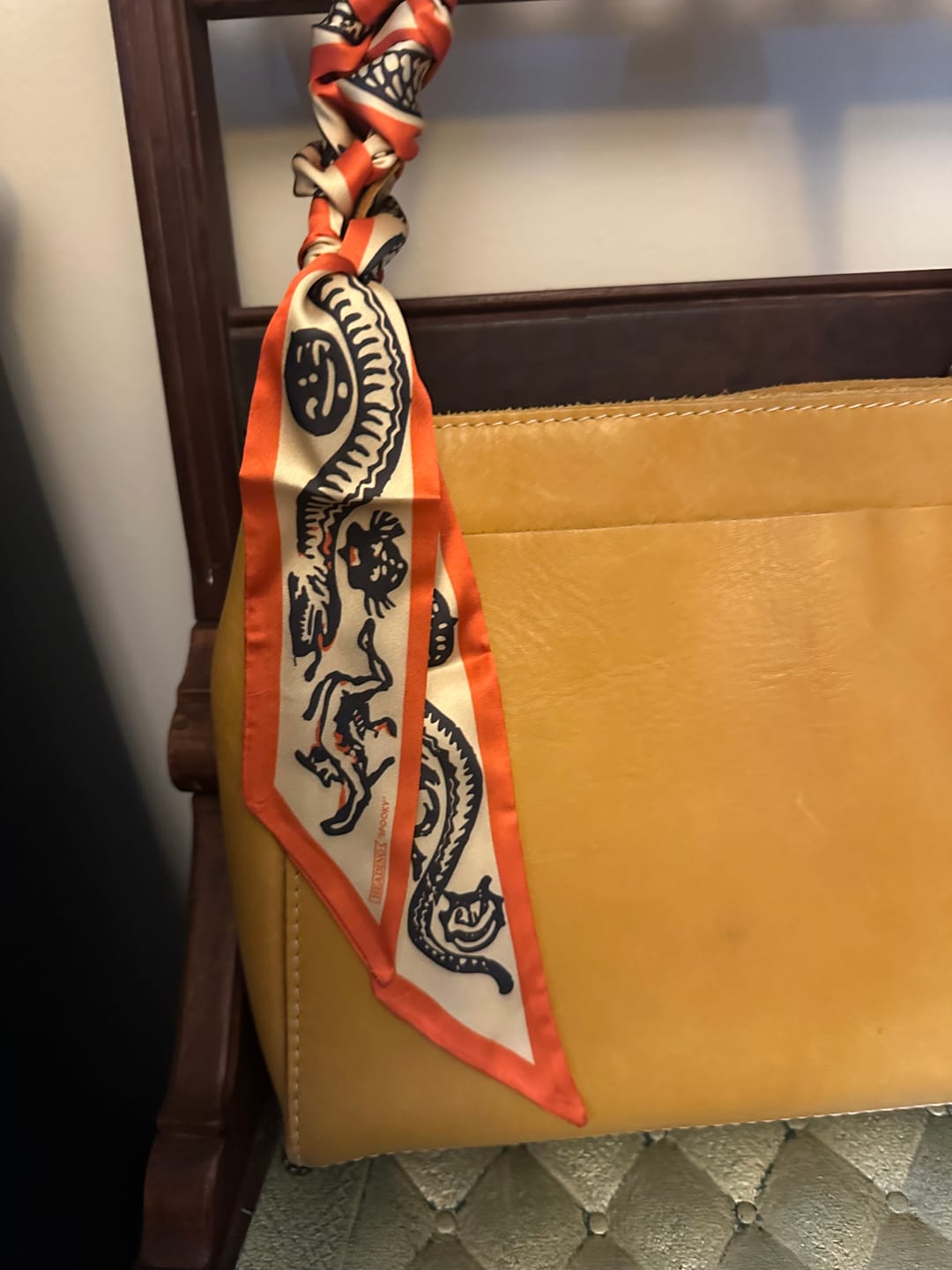 Customer photo review of Spooky Skinny Scarf