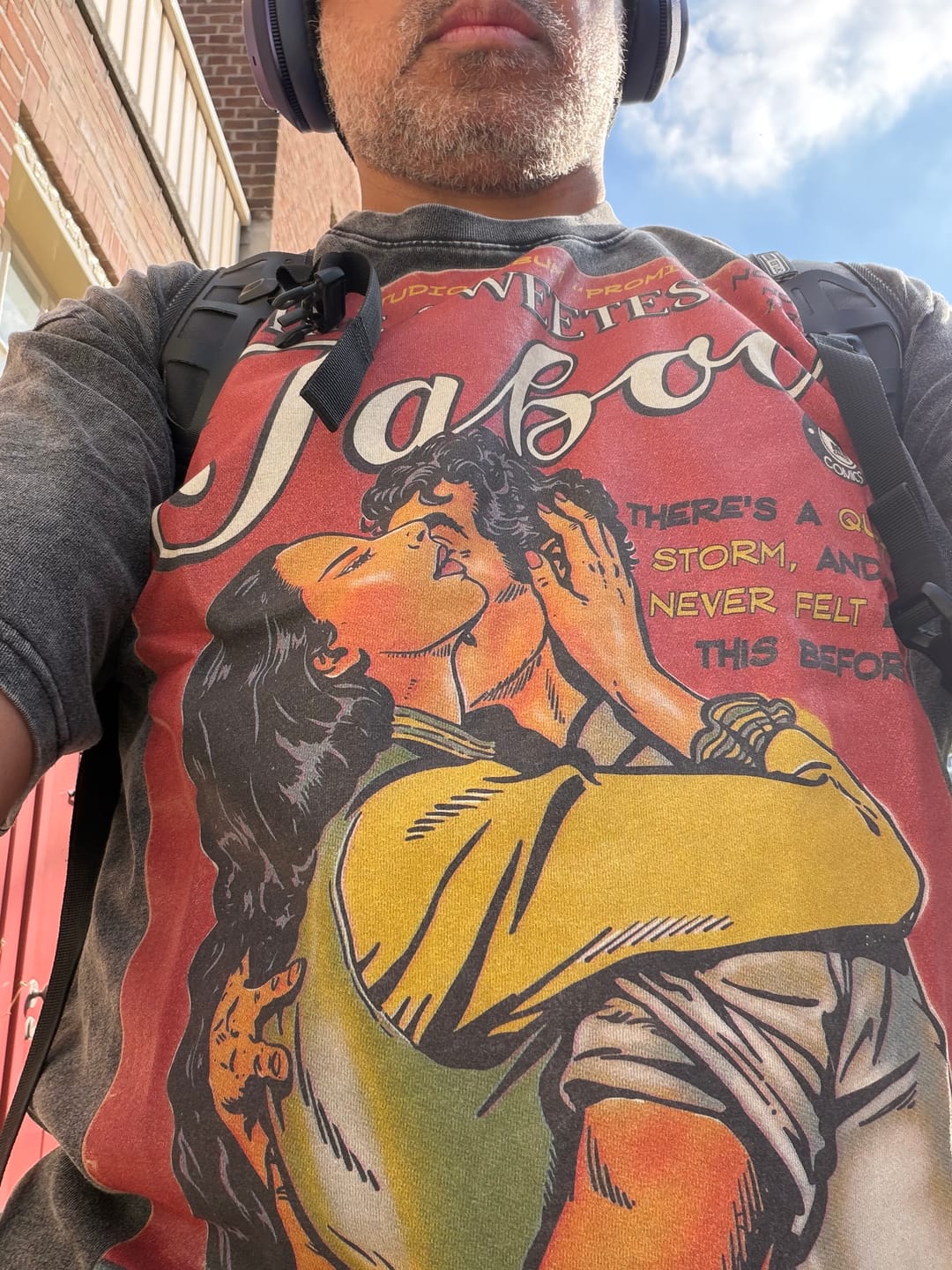 Customer photo review of The Sweetest Taboo - Snow Washed Oversized Cotton T-Shirt