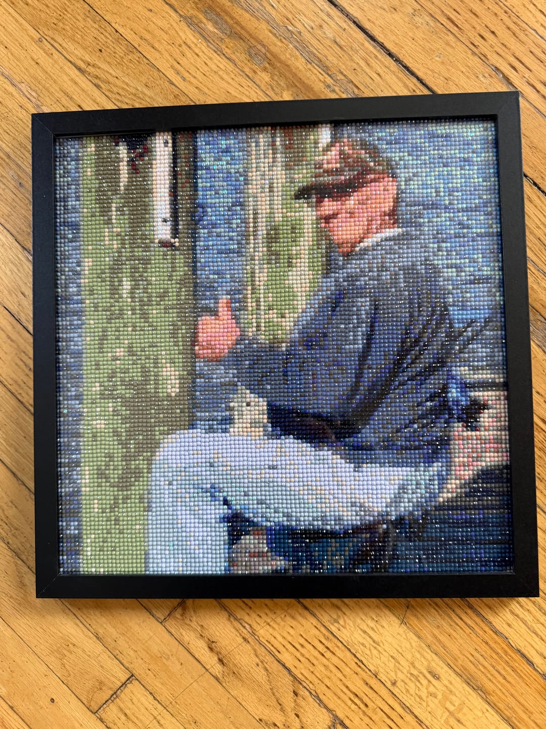 Customer photo review of Custom Diamond Painting Kit