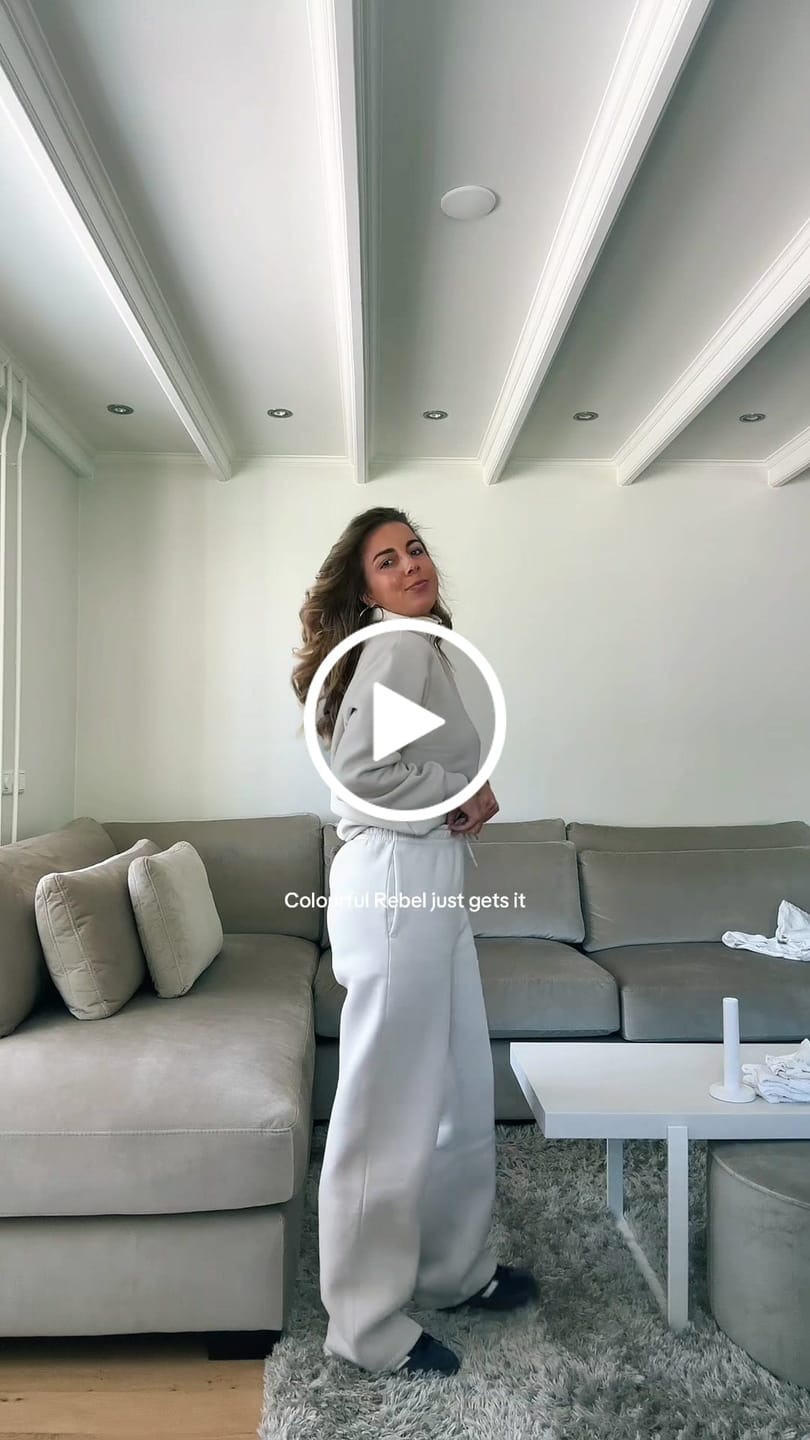Customer video review of Label Sweatpants | Stone