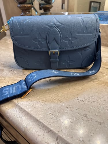 Customer photo review of Louis Vuitton Diane Blue Jean