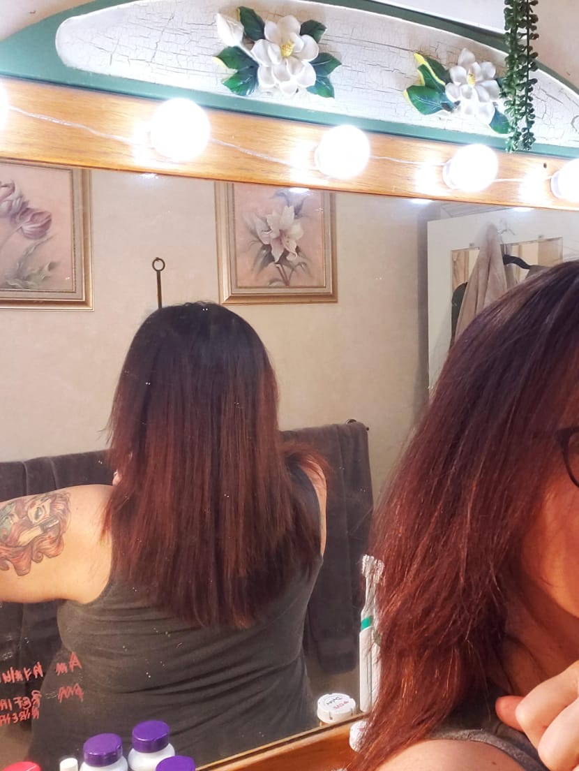 Customer photo review of Zilo™ Cabello perfecto en menos de 2 minutos.