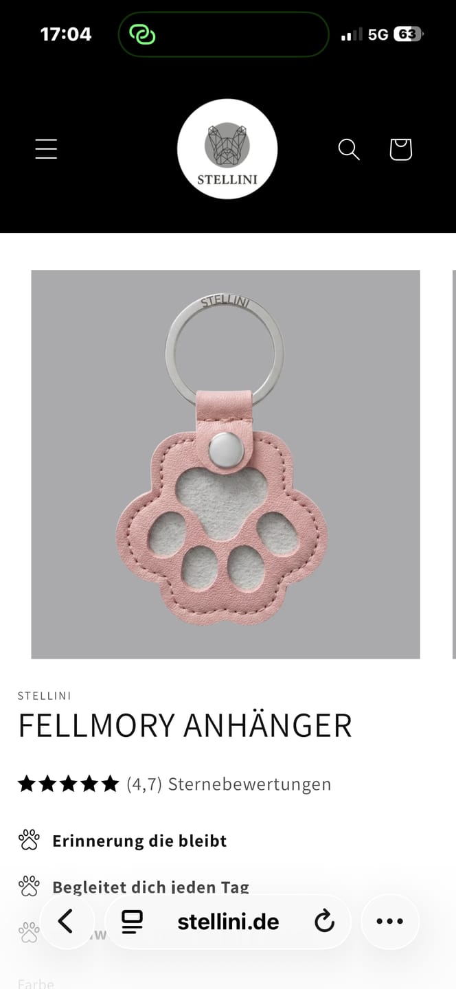 Customer photo review of FELLMORY ANHÄNGER